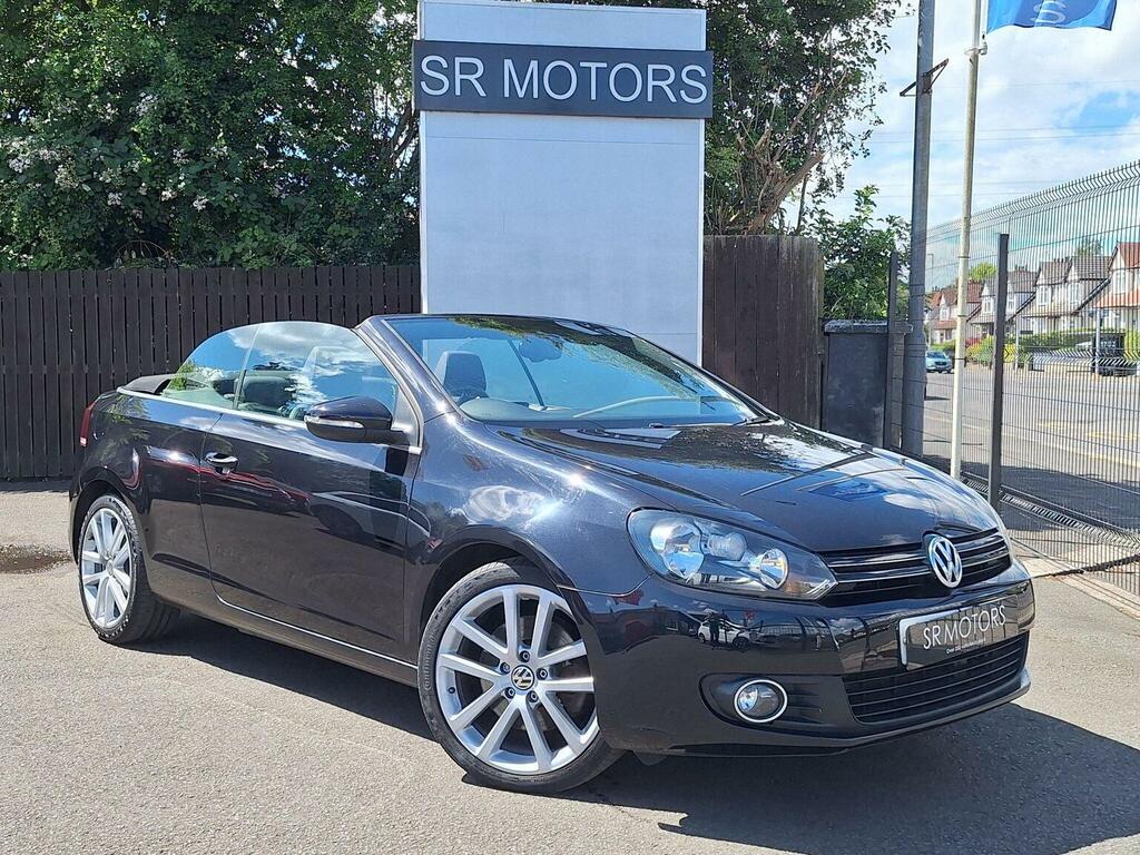 Volkswagen Golf Convertible 2.0 Tdi Bluemotion Tech Gt Cabriolet E Black