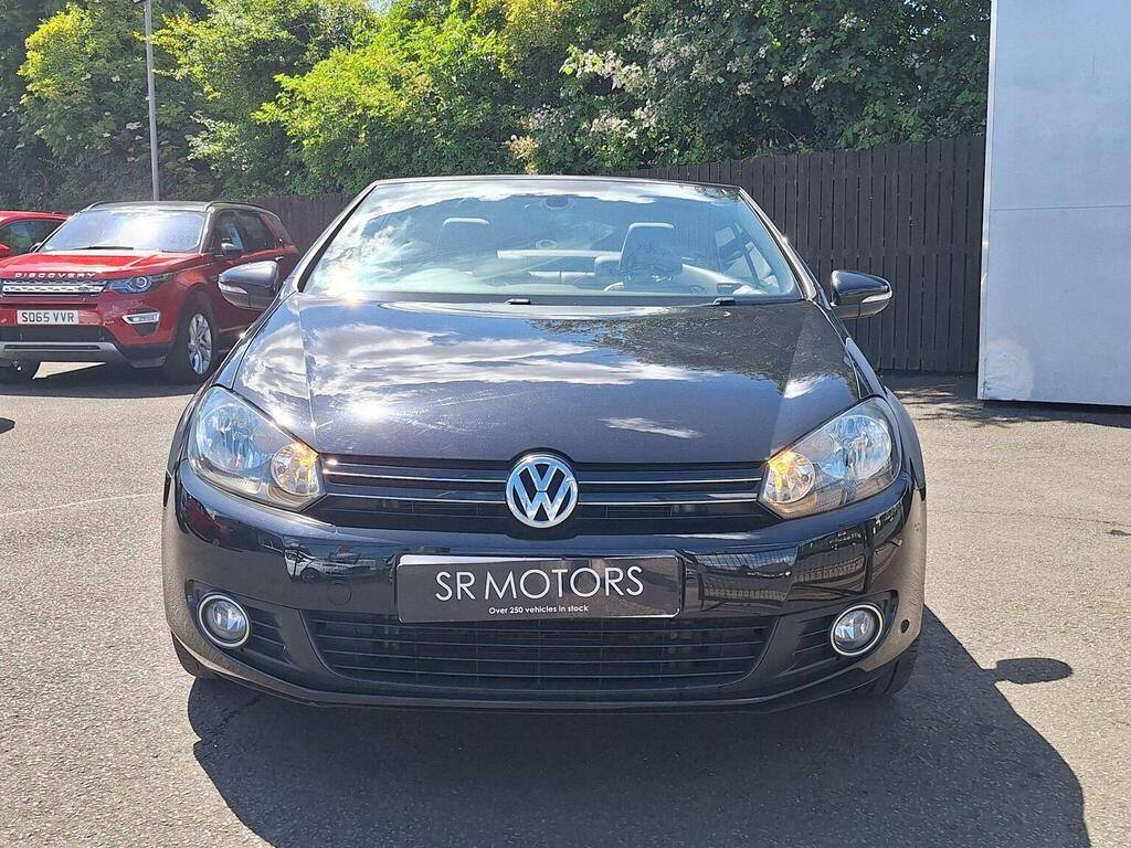 Volkswagen Golf Convertible 2.0 Tdi Bluemotion Tech Gt Cabriolet E Black #2