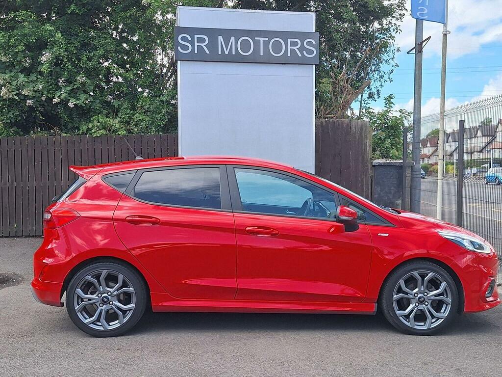 Ford Fiesta Hatchback 1.0T Ecoboost St-line Euro 6 Ss M11VYJ Red #5
