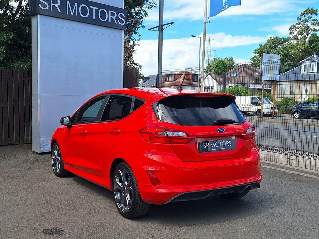 Ford Fiesta Hatchback 1.0T Ecoboost St-line Euro 6 Ss M11VYJ Red #4