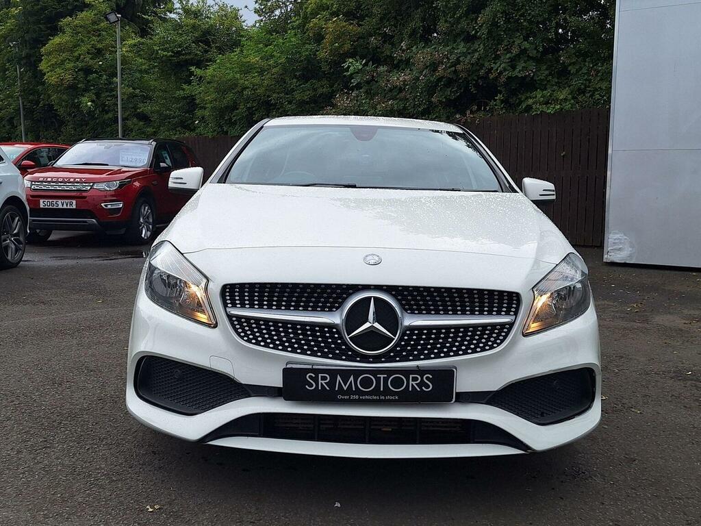 Mercedes-Benz A Class Hatchback 2.1 A200d Amg Line Euro 6 Ss 201 WF16RKX White #2