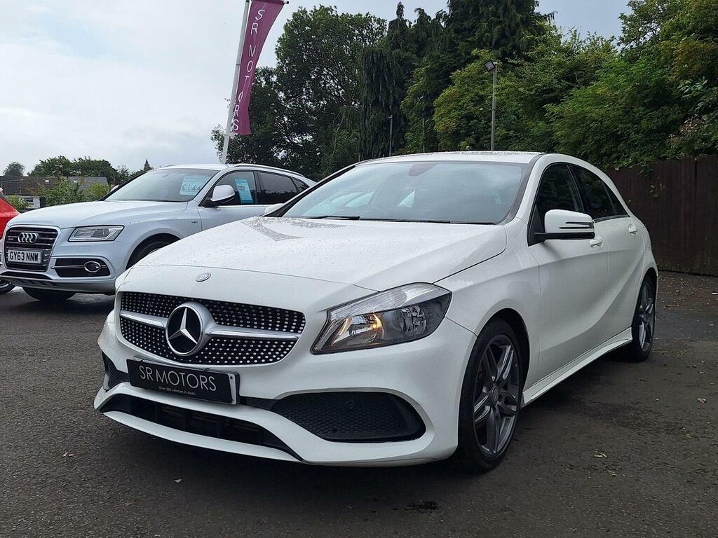Mercedes-Benz A Class Hatchback 2.1 A200d Amg Line Euro 6 Ss 201 WF16RKX White #3