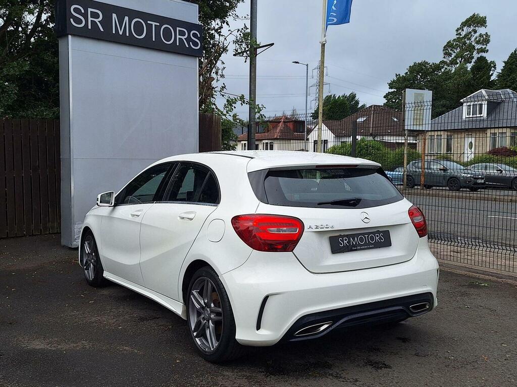 Mercedes-Benz A Class Hatchback 2.1 A200d Amg Line Euro 6 Ss 201 WF16RKX White #4