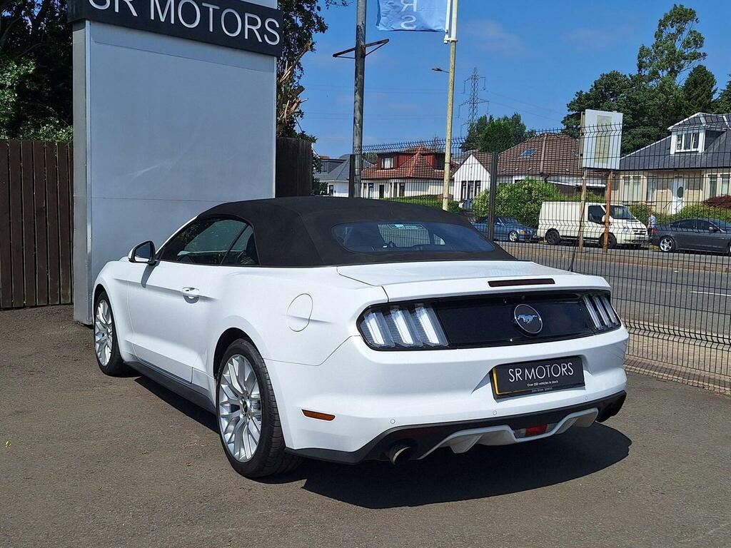 Ford Mustang Convertible 2.3T Ecoboost Selshift Euro 6 201 White #4