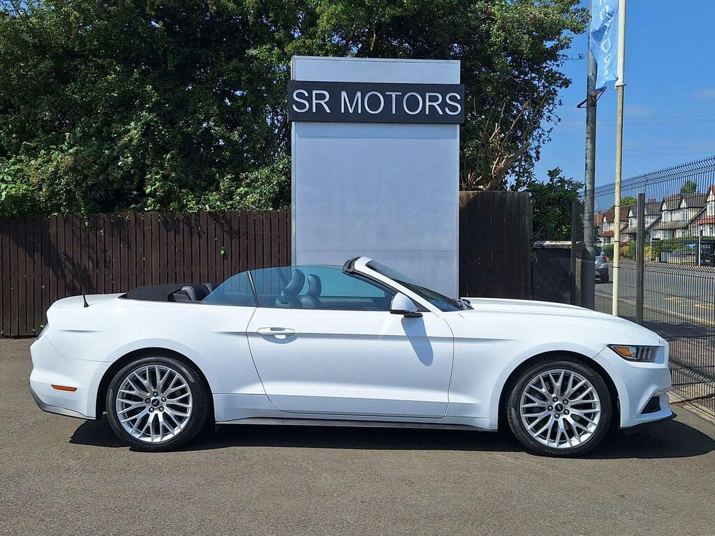 Ford Mustang Convertible 2.3T Ecoboost Selshift Euro 6 201 White #6