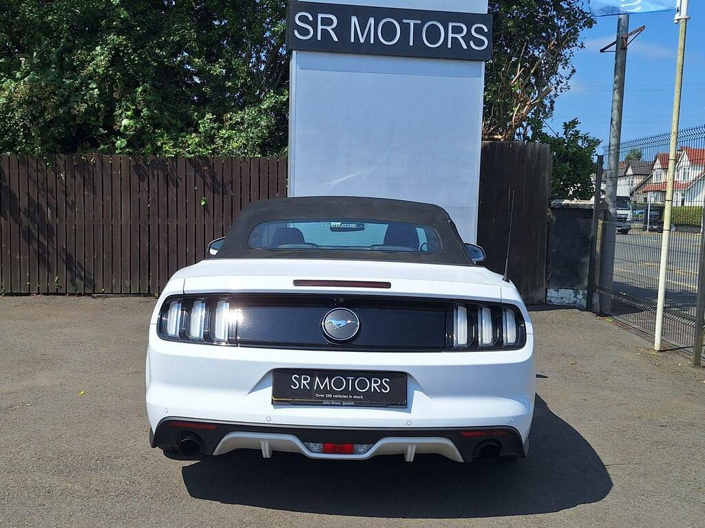Ford Mustang Convertible 2.3T Ecoboost Selshift Euro 6 201 White #5