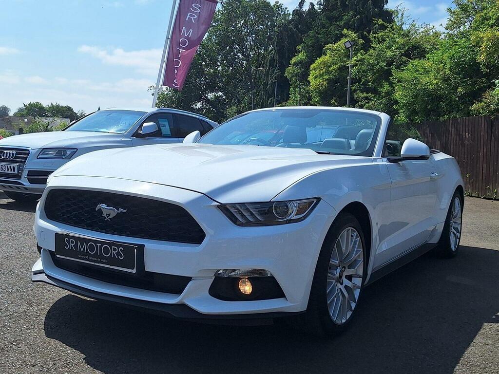 Ford Mustang Convertible 2.3T Ecoboost Selshift Euro 6 201 White #3