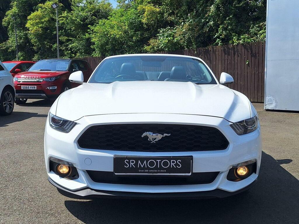 Ford Mustang Convertible 2.3T Ecoboost Selshift Euro 6 201 White #2