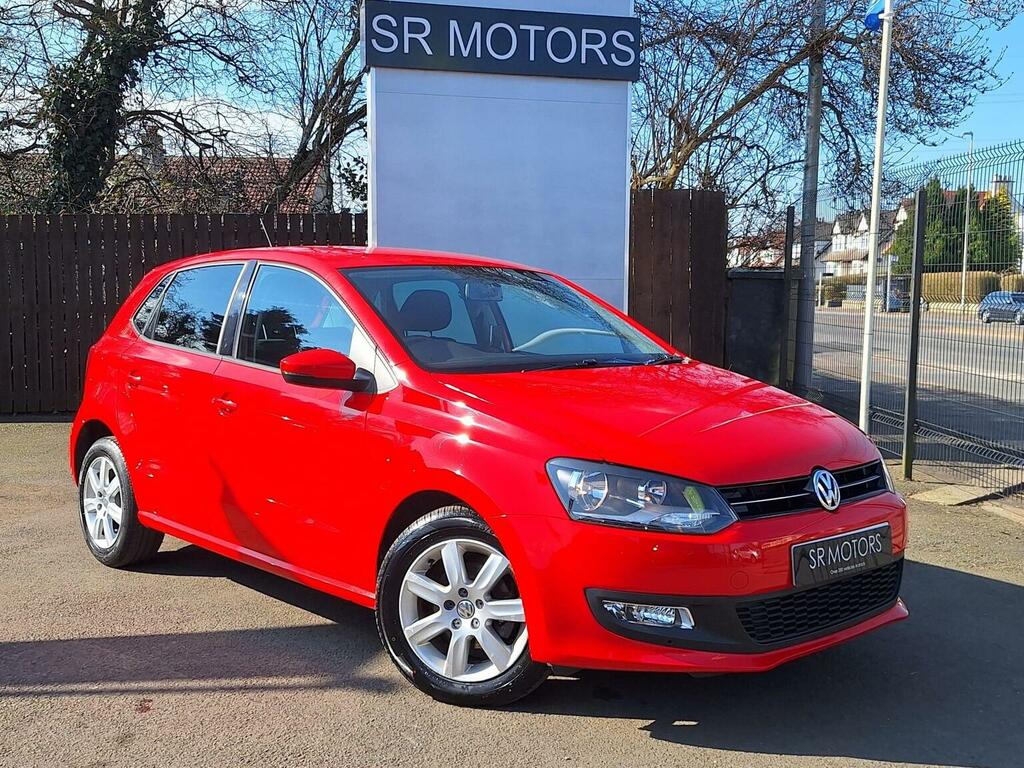 Volkswagen Polo Hatchback 1.4 Match Dsg Euro 5 201262 Red
