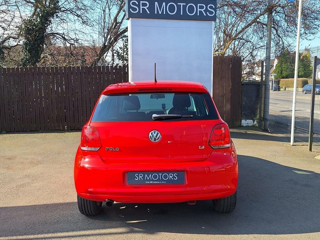 Volkswagen Polo Hatchback 1.4 Match Dsg Euro 5 201262 Red #6