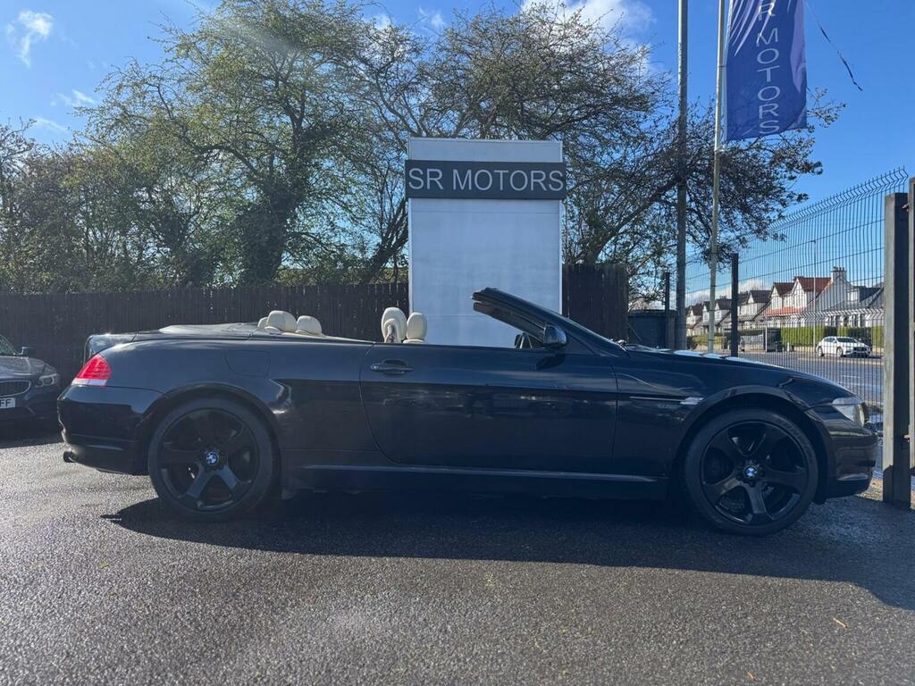BMW 6 Series Convertible 3.0 630I Euro 4 200606 Black #6