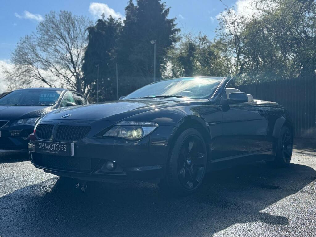 BMW 6 Series Convertible 3.0 630I Euro 4 200606 Black #3