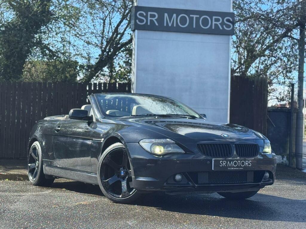 BMW 6 Series Convertible 3.0 630I Euro 4 200606 Black