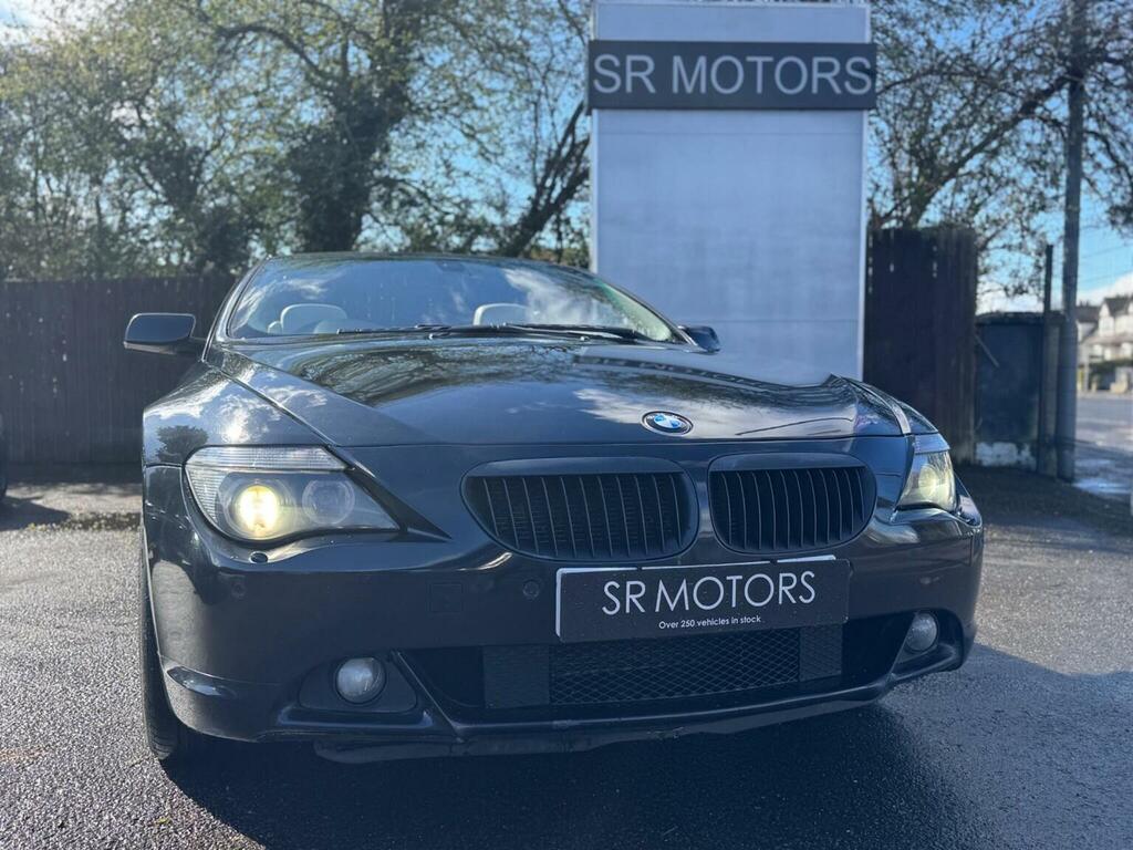 BMW 6 Series Convertible 3.0 630I Euro 4 200606 Black #2