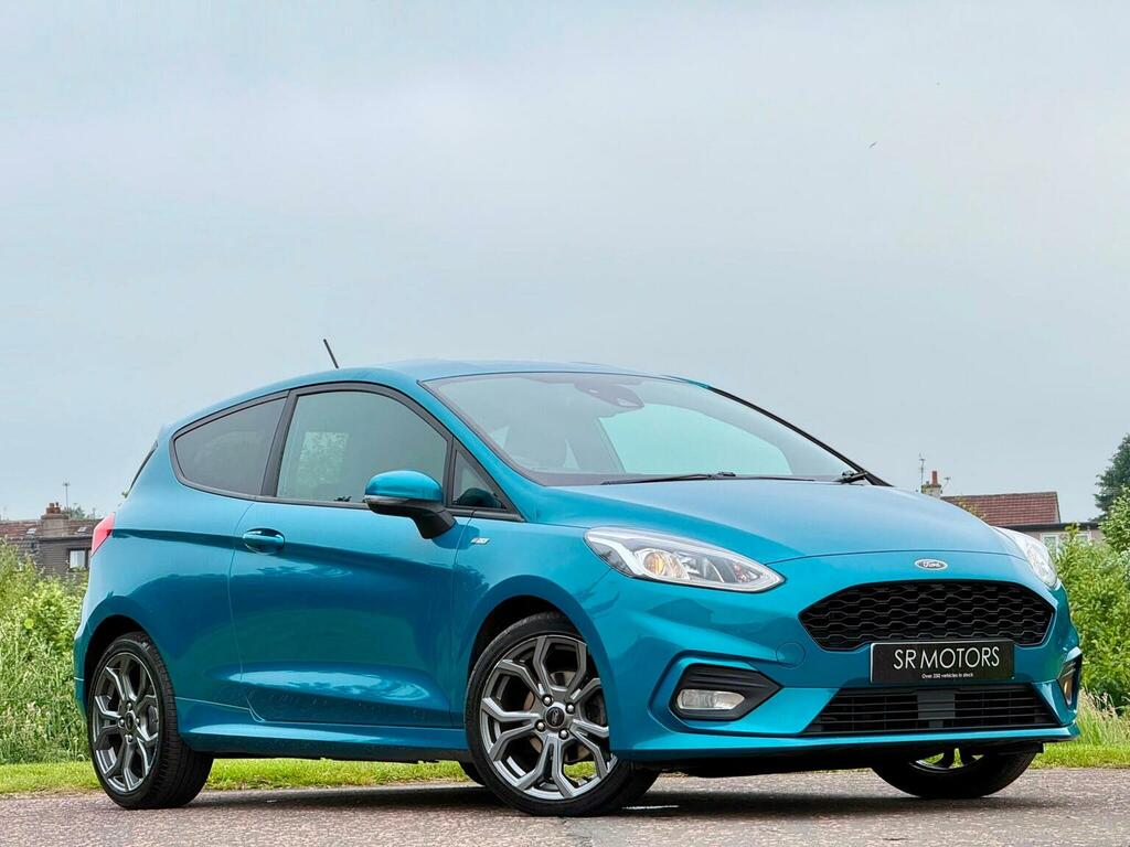 Ford Fiesta Hatchback 1.0T Ecoboost St-line Euro 6 Ss Blue