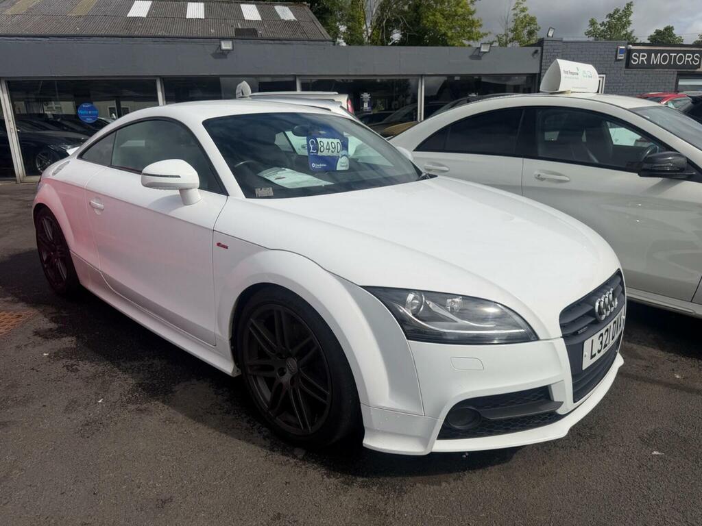 Audi TT Coupe 2.0 Tdi Black Edition Quattro Euro 5 20 White