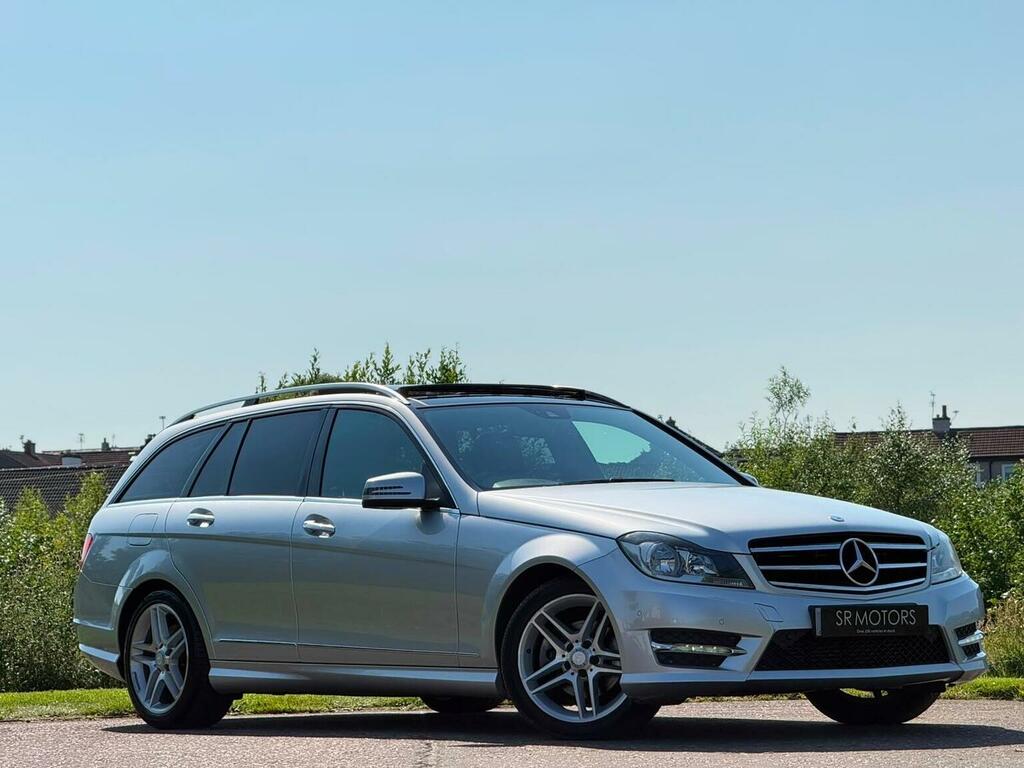 Mercedes-Benz C Class Estate 2.1 C250 Cdi Amg Sport Edition G-tronic Eu Silver