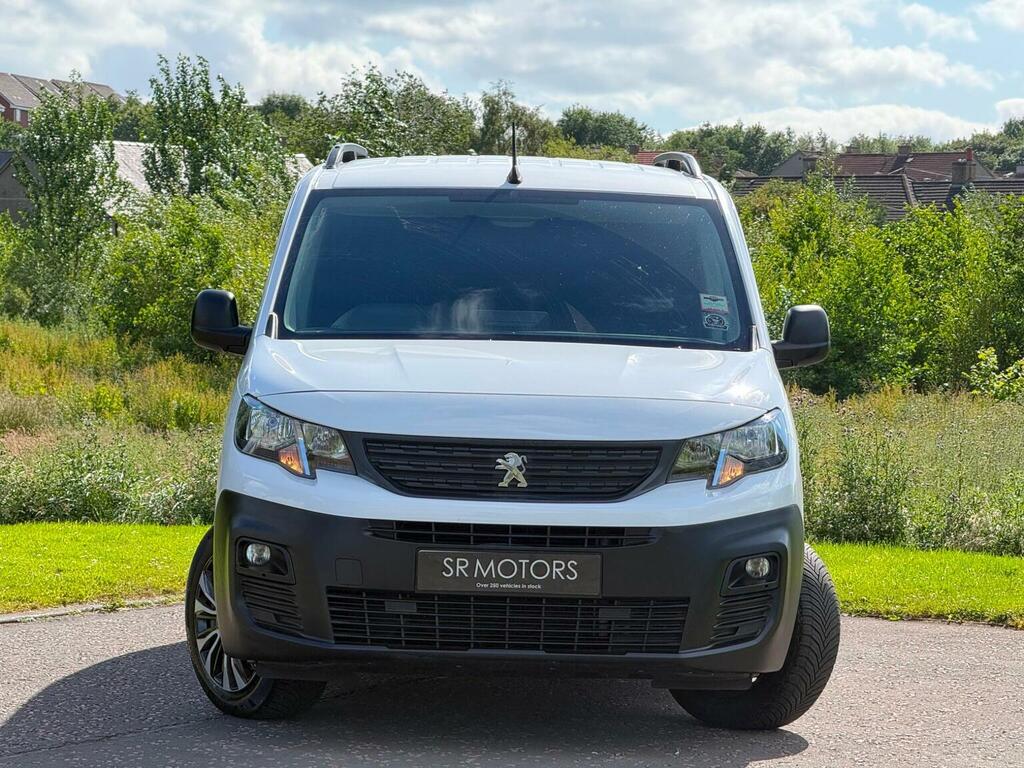 Peugeot Partner 1.5 Bluehdi 1000 Professional Standard Panel Van S White #3