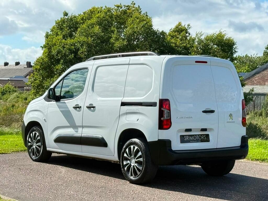 Peugeot Partner 1.5 Bluehdi 1000 Professional Standard Panel Van S White #5