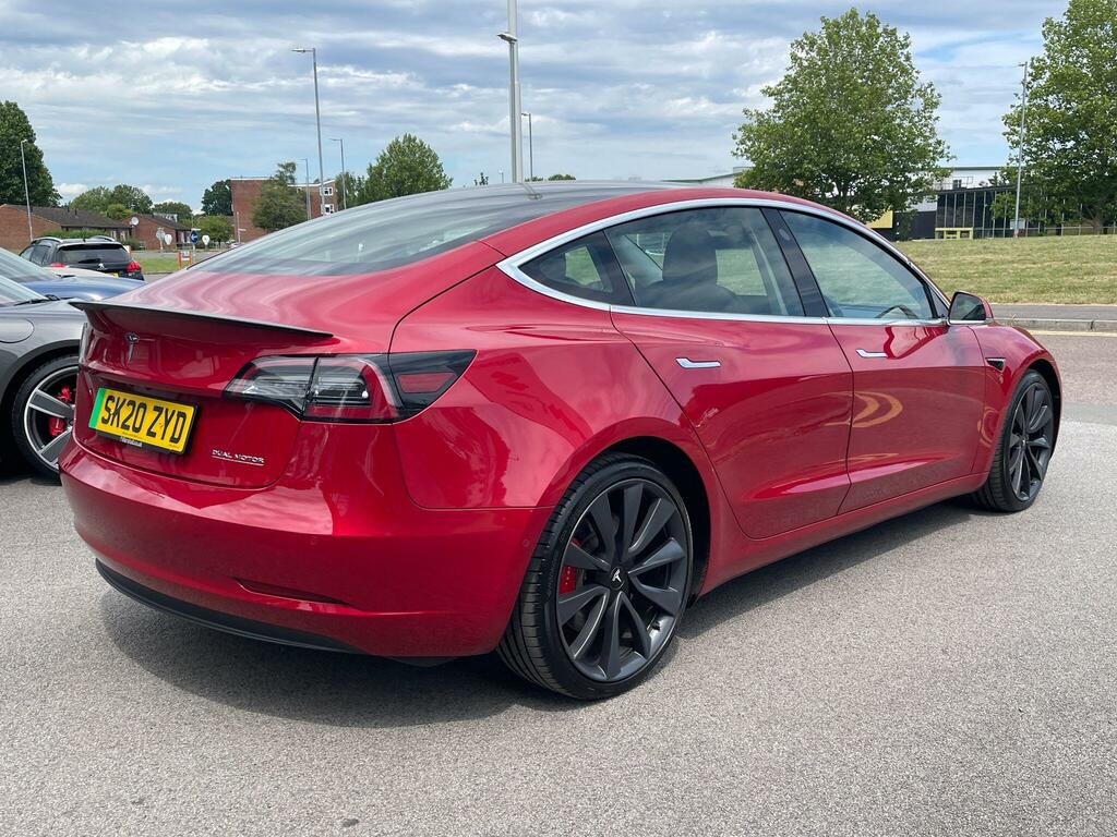 Tesla Model 3 Dual Motor Performance 4Wde Performanc SK20ZYD Red #6
