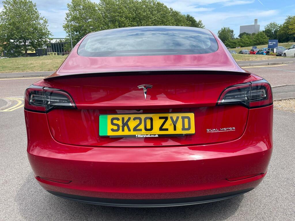 Tesla Model 3 Dual Motor Performance 4Wde Performanc SK20ZYD Red #5