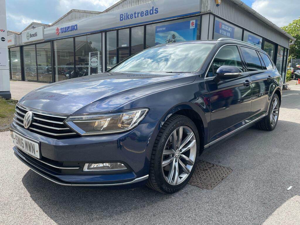 Volkswagen Passat 2.0 Tdi Bluemotion Tech Gt Euro 6 Ss Blue #3