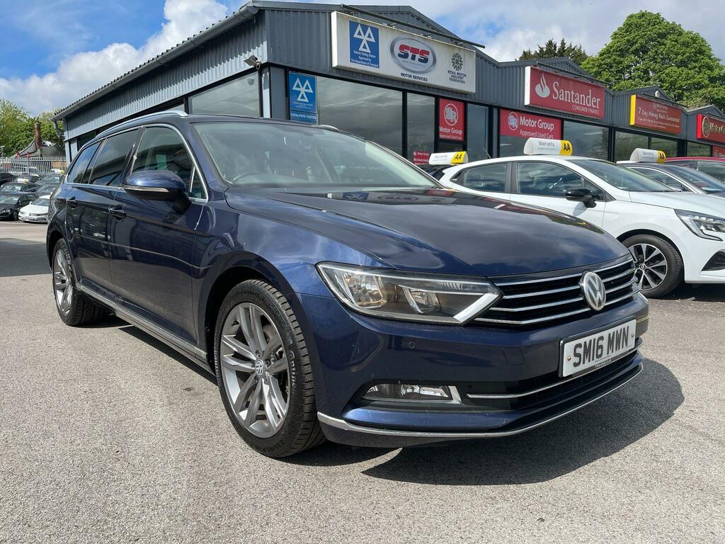 Volkswagen Passat 2.0 Tdi Bluemotion Tech Gt Euro 6 Ss Blue