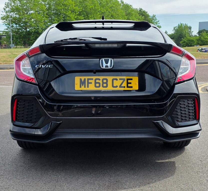 Honda Civic 1.6 I-dtec Sr Euro 6 Ss Black #5