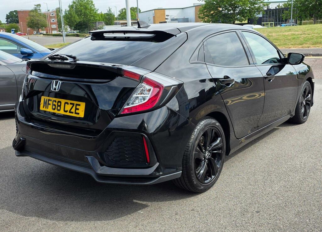 Honda Civic 1.6 I-dtec Sr Euro 6 Ss Black #6