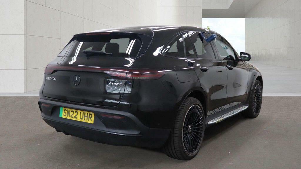 Mercedes-Benz EQC Eqc 400 80Kwh Amg Line Premium Suv Blue #8