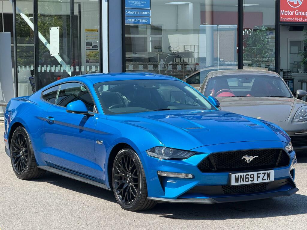 Ford Mustang 5.0 V8 Gt Fastback Selshift Euro 6 Blue