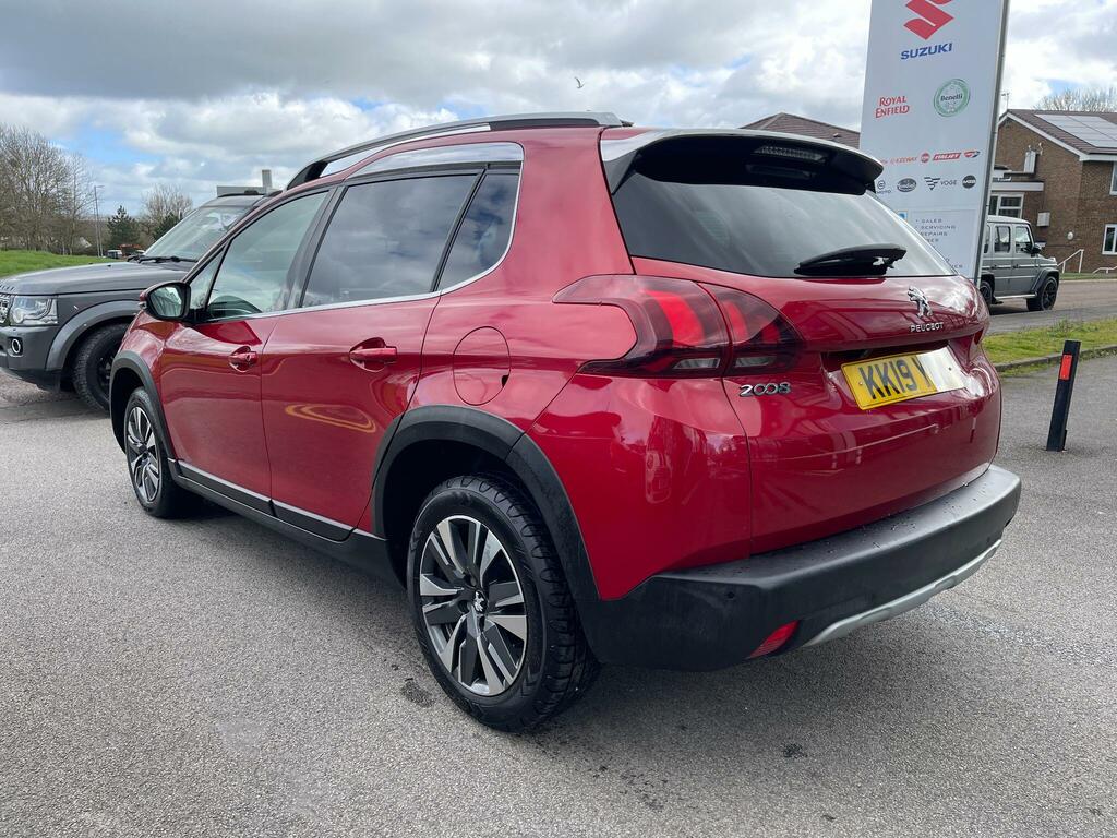 Peugeot 2008 1.2 Puretech Allure Premium Euro 6 Ss Red #5