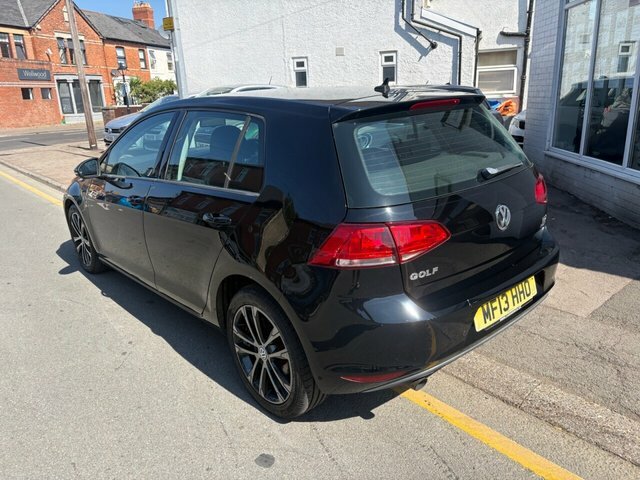 Volkswagen Golf Tdi Bluemotion Tech Se Black #6