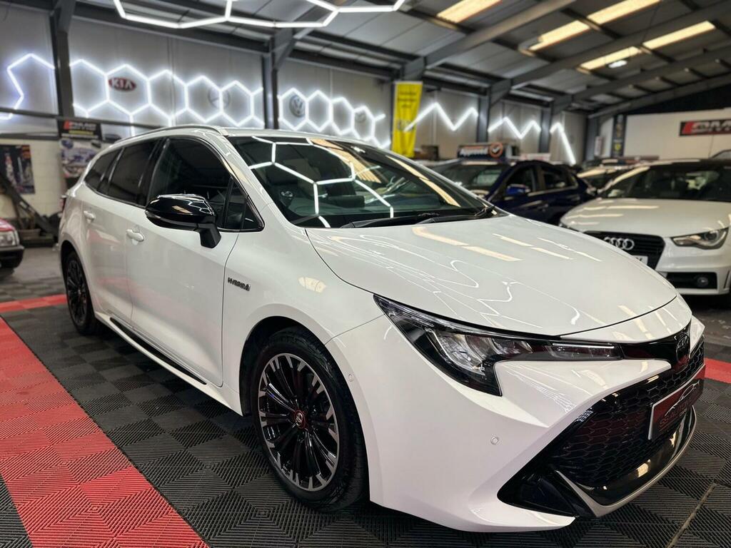 Toyota Corolla 1.8 Vvt-h Gr Sport Touring Sports Cvt Euro 6 Ss White #4