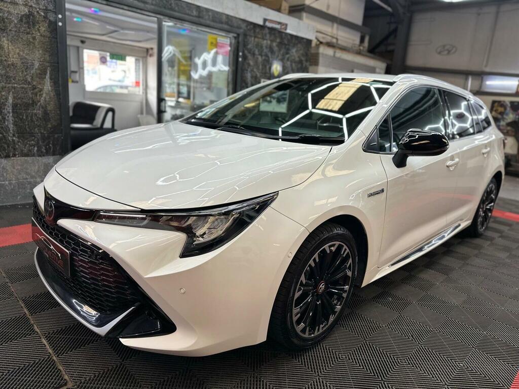 Toyota Corolla 1.8 Vvt-h Gr Sport Touring Sports Cvt Euro 6 Ss White #6