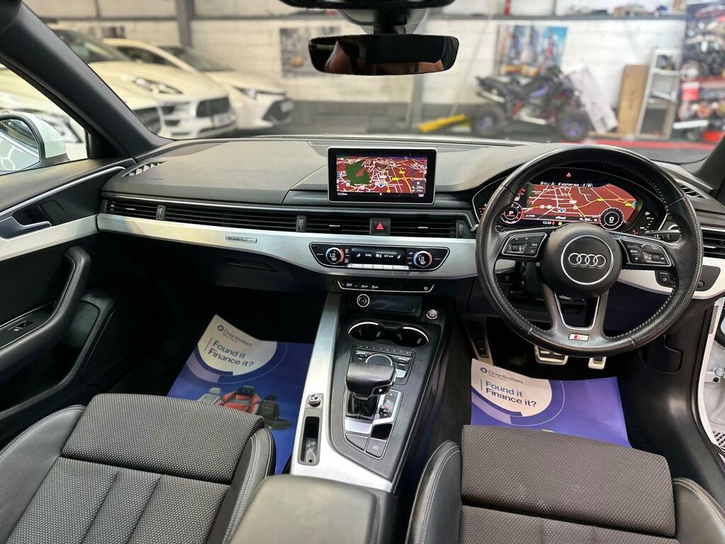 Audi A4 3.0 Tdi V6 S Line S Tronic Quattro Euro 6 Ss White #3