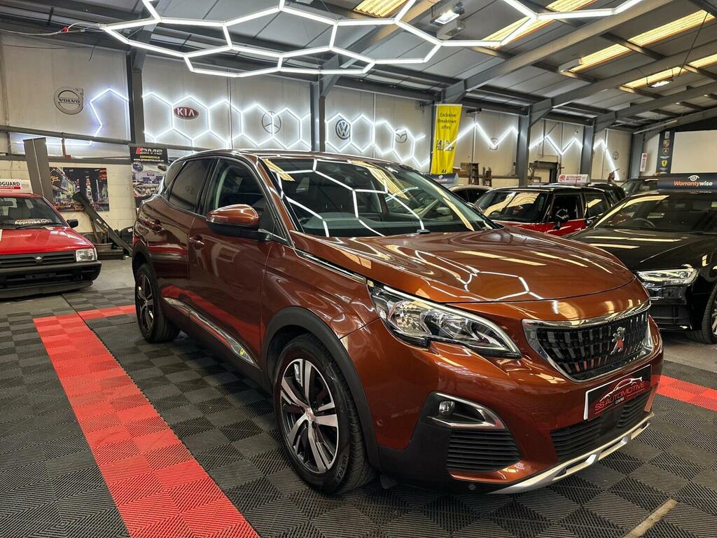 Peugeot 3008 Suv 1.6 Bluehdi Allure Eat Euro 6 Ss 2018 KU18HXR Brown #4