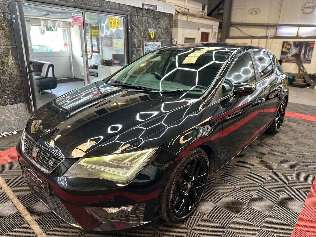 Seat Leon Hatchback 2.0 Tdi Cr Fr Euro 5 Ss 201515 Black #5