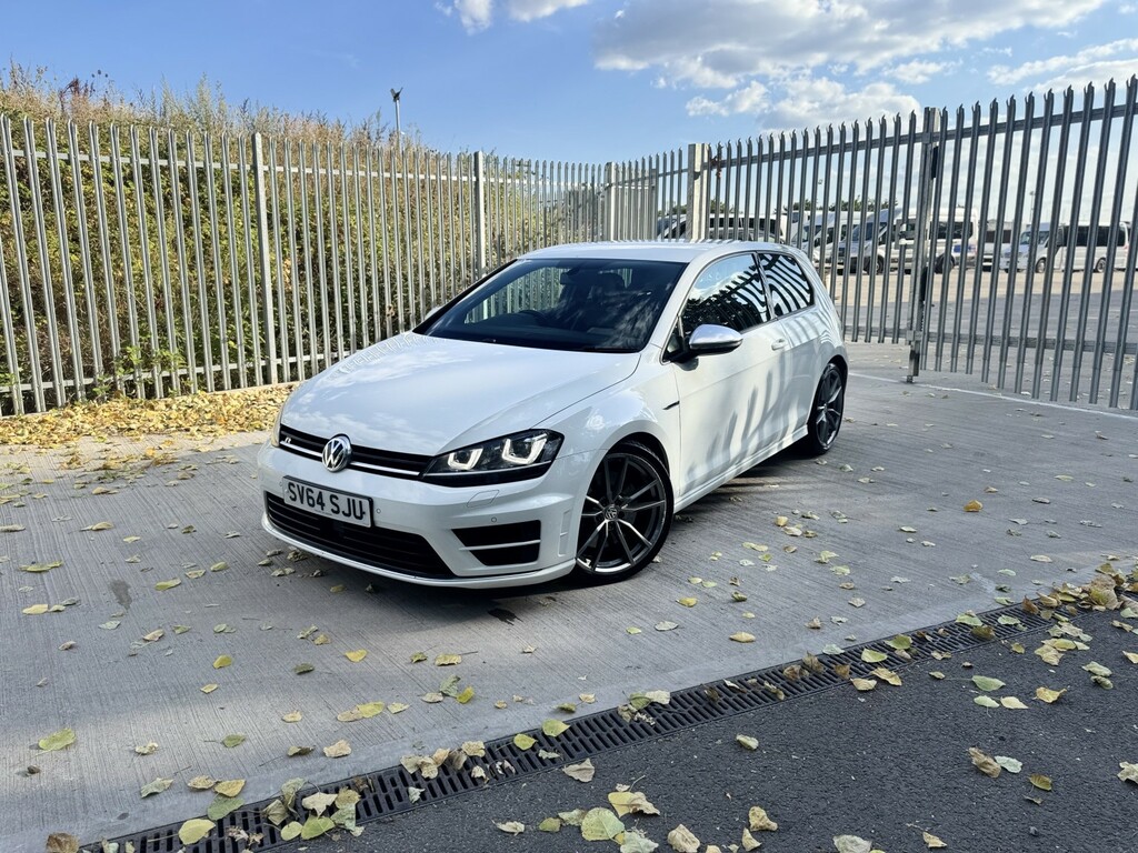 Volkswagen Golf 2.0 Tsi Bluemotion Tech R 2014 SV64SJU White #3