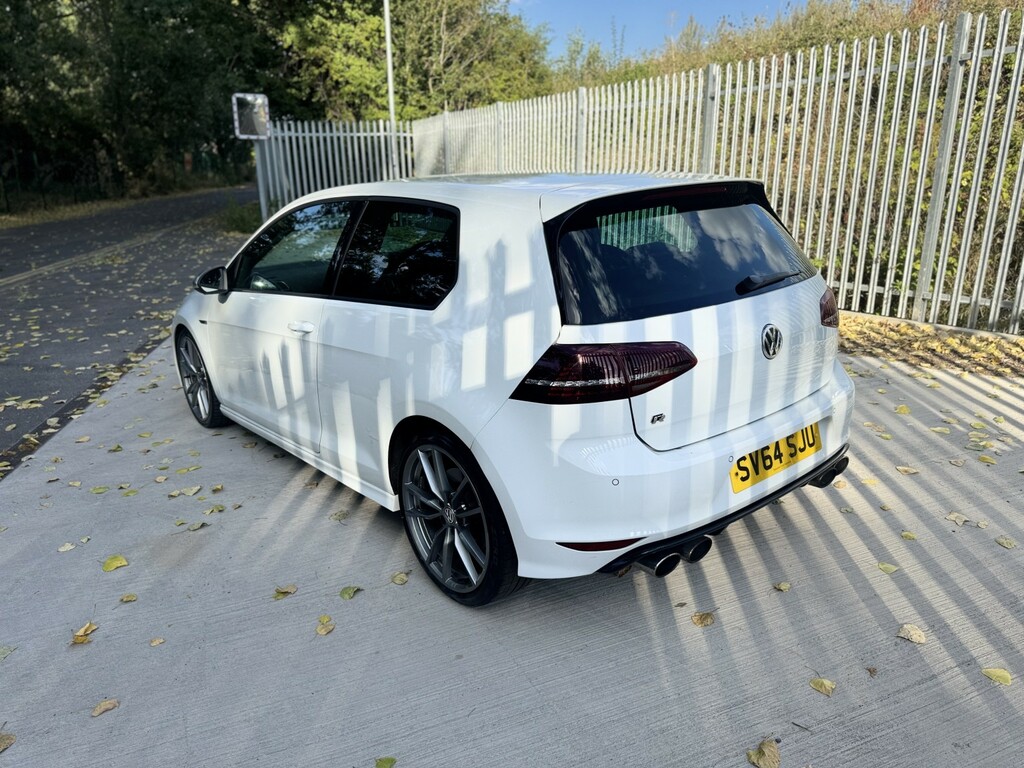Volkswagen Golf 2.0 Tsi Bluemotion Tech R 2014 SV64SJU White #5