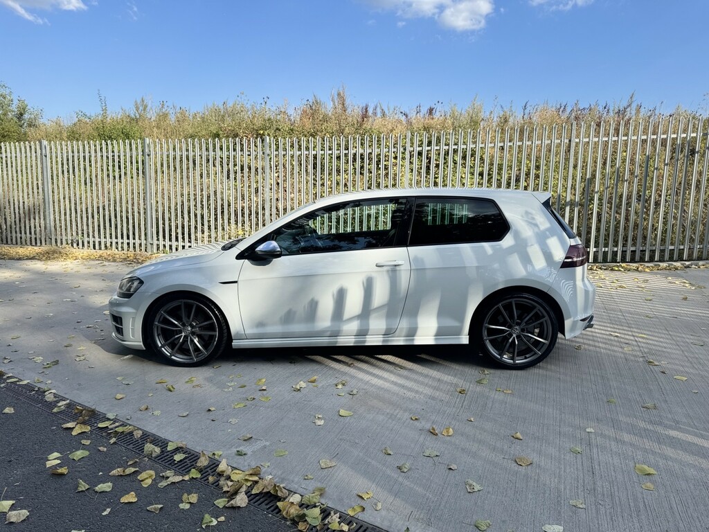 Volkswagen Golf 2.0 Tsi Bluemotion Tech R 2014 SV64SJU White #4