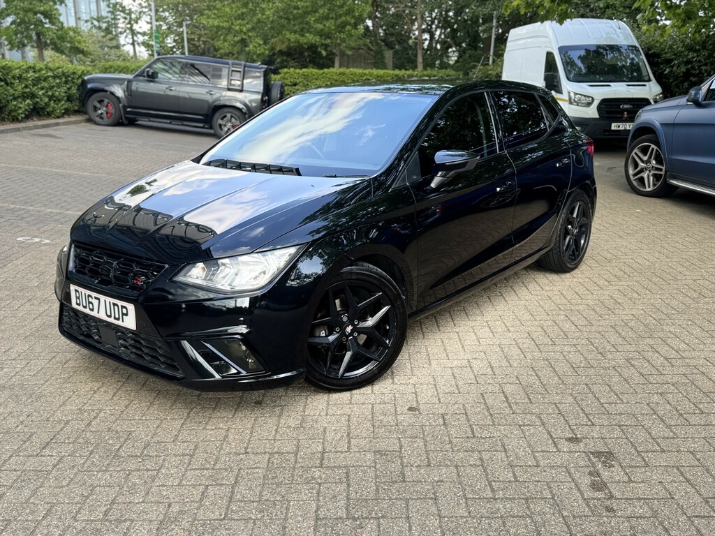 Seat Ibiza 1.0 Tsi Fr 2017 BU67UDP Black #3