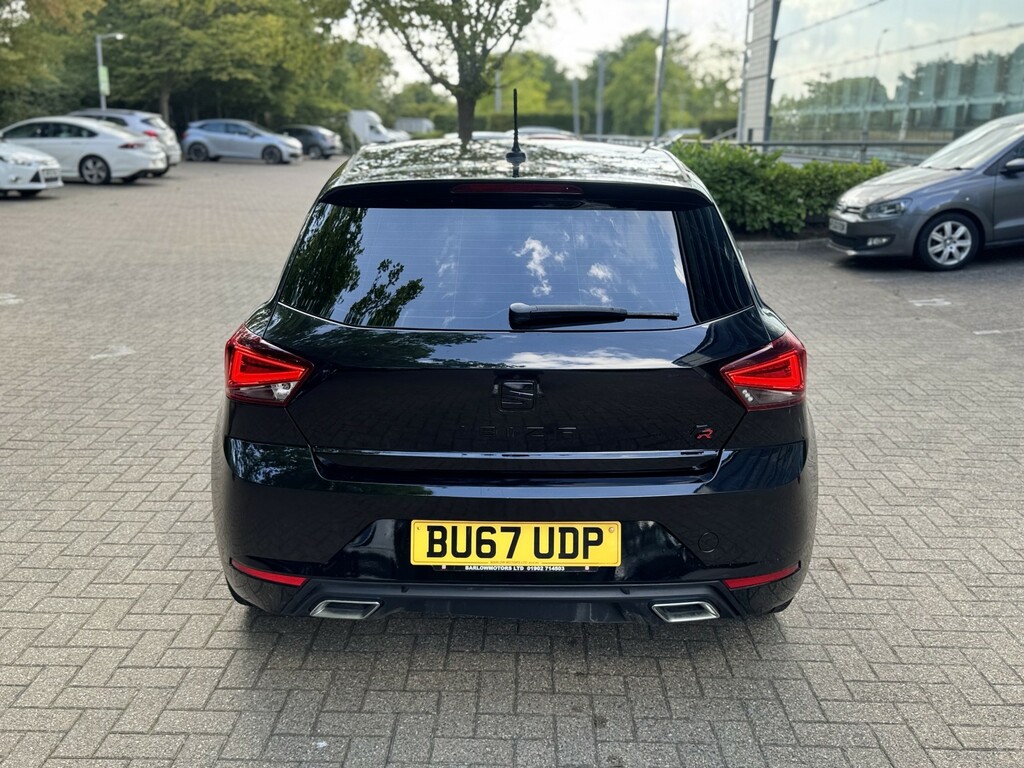 Seat Ibiza 1.0 Tsi Fr 2017 BU67UDP Black #6