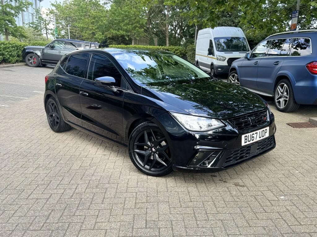 Seat Ibiza 1.0 Tsi Fr 2017 BU67UDP Black