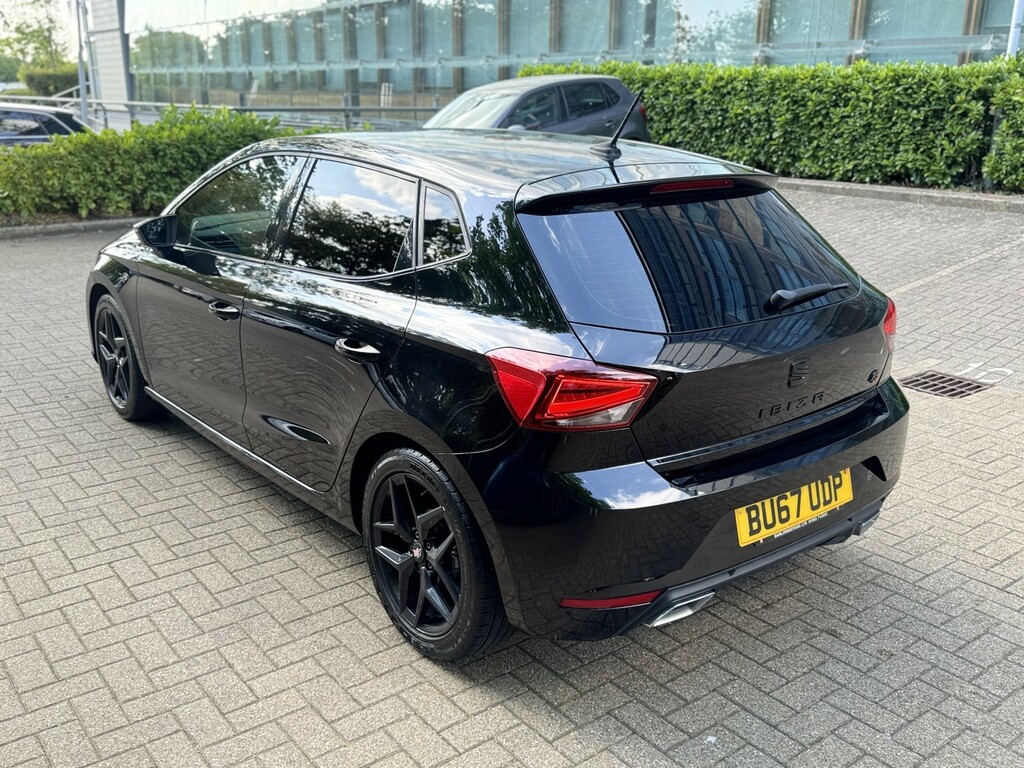Seat Ibiza 1.0 Tsi Fr 2017 BU67UDP Black #5