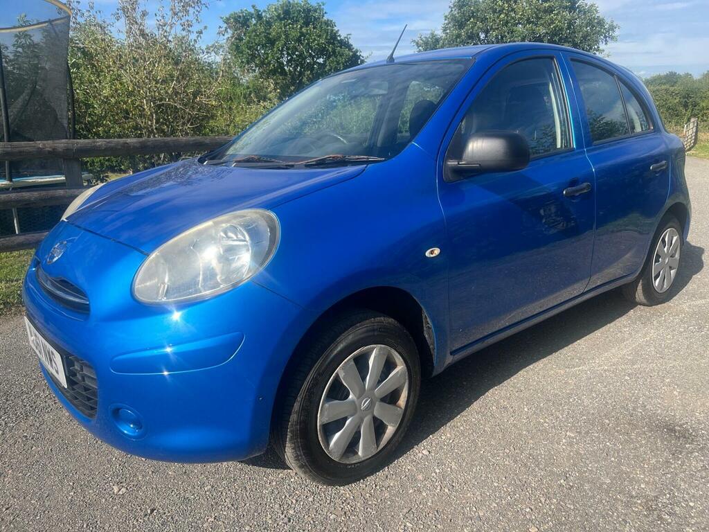 Nissan Micra 1.2 12V Visia Euro 5 Blue #2
