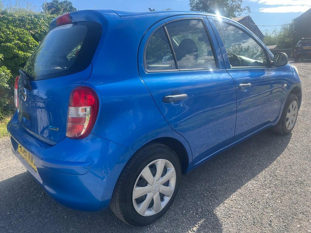 Nissan Micra 1.2 12V Visia Euro 5 Blue #6