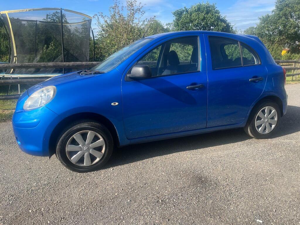 Nissan Micra 1.2 12V Visia Euro 5 Blue #4