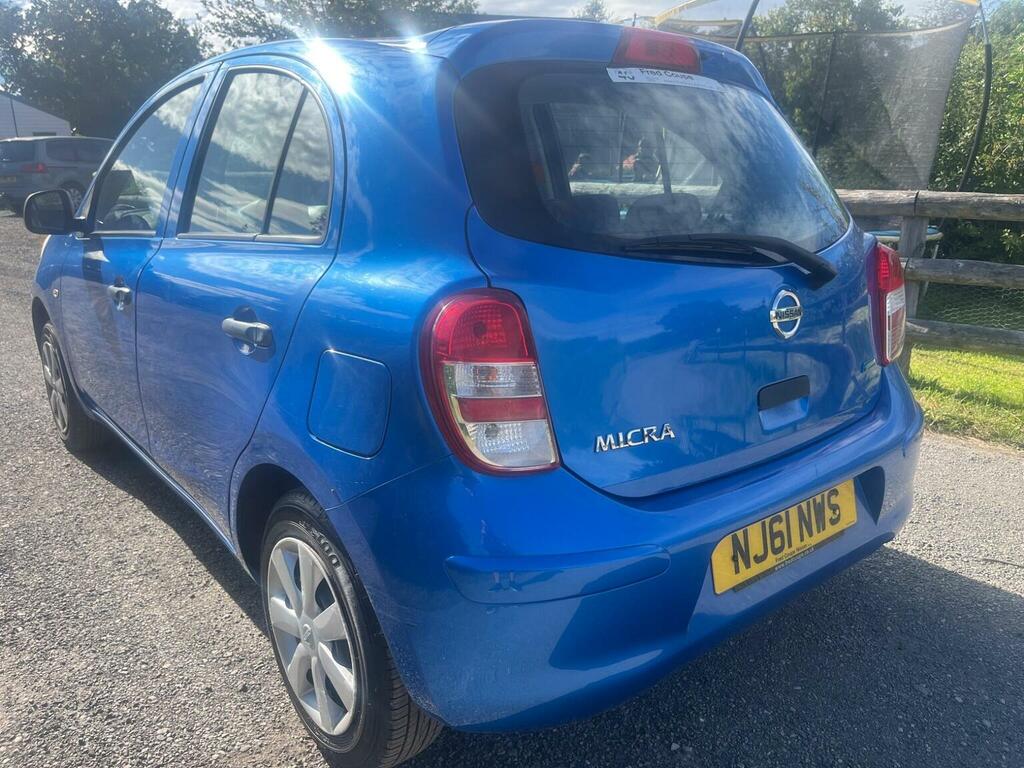 Nissan Micra 1.2 12V Visia Euro 5 Blue #3