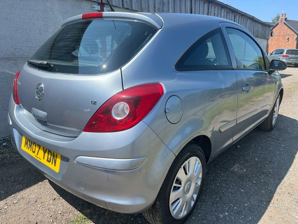 Vauxhall Corsa 1.2I 16V Club 200707 Silver #6